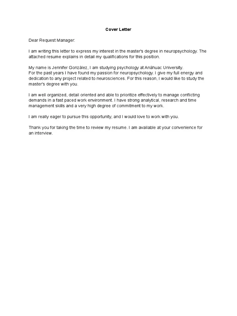 43627 cover letter writing