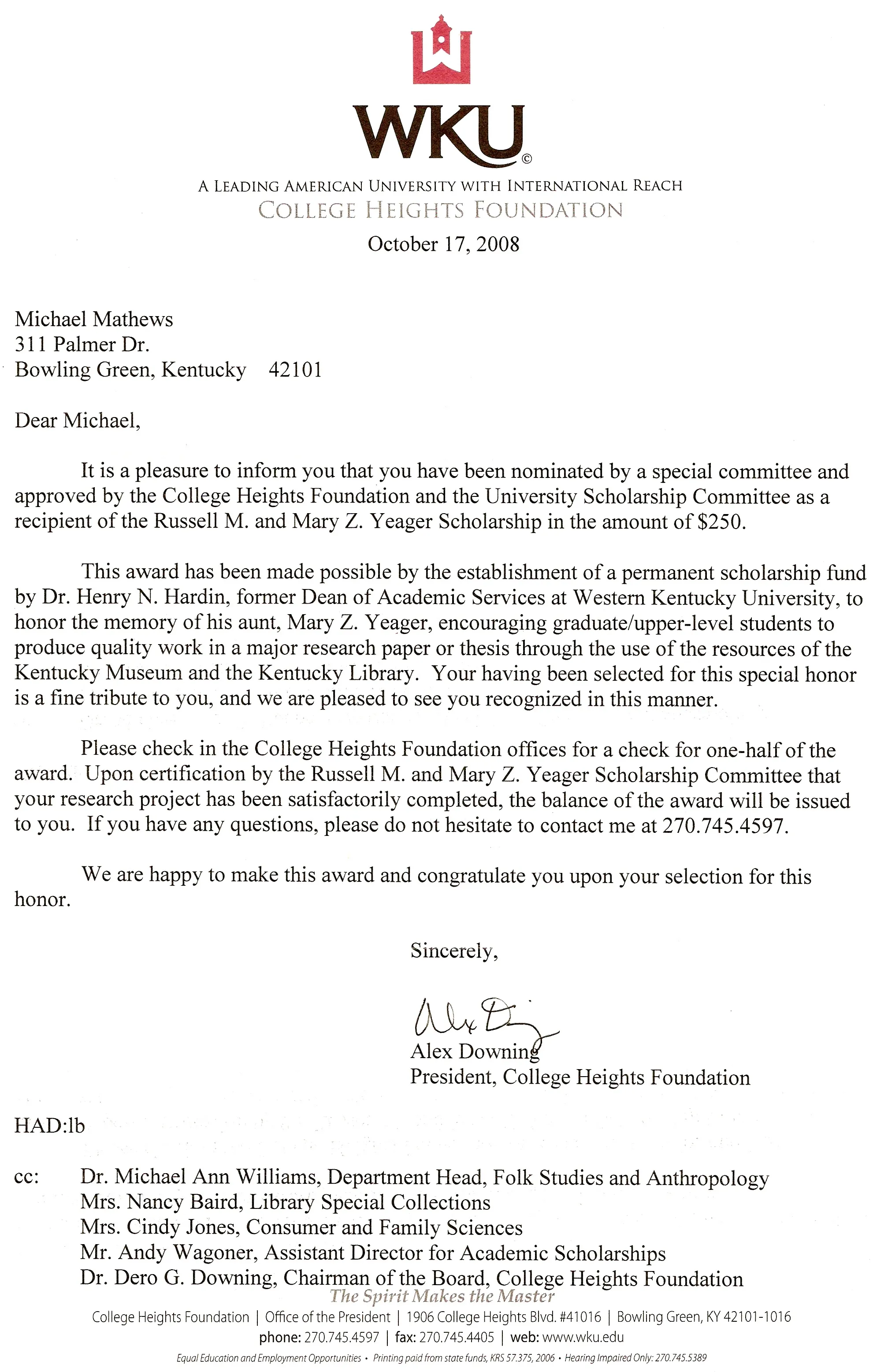 43631 adaptability in cover letter