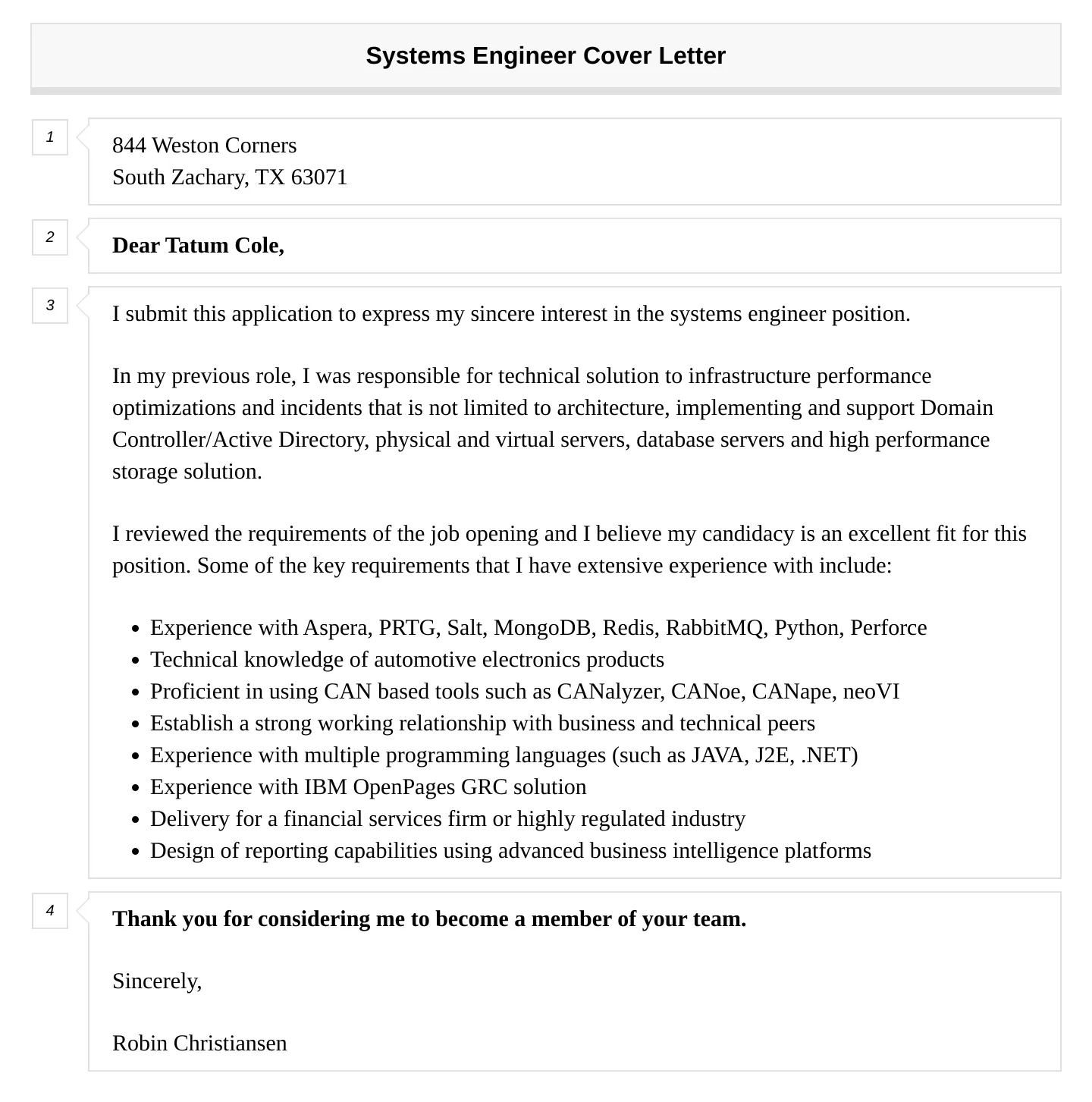 43632 systems design experience