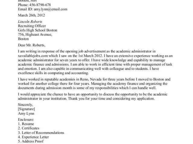 43645 cover letter university jobs 7