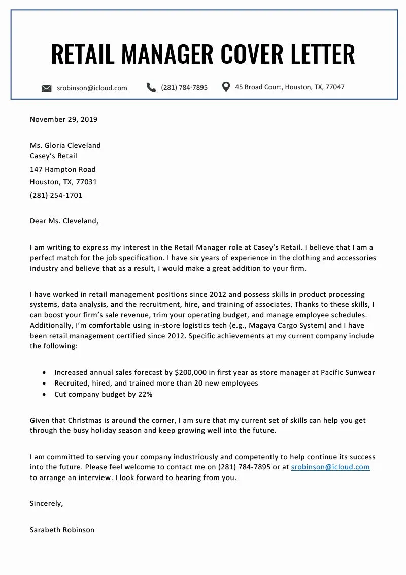 43648 strong opening cover letter