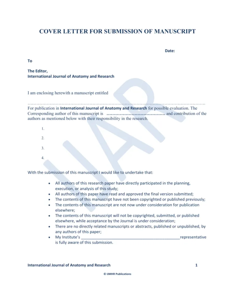 43652 formatting a cover letter